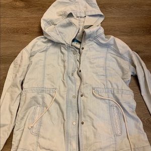 Light wash jean jacket